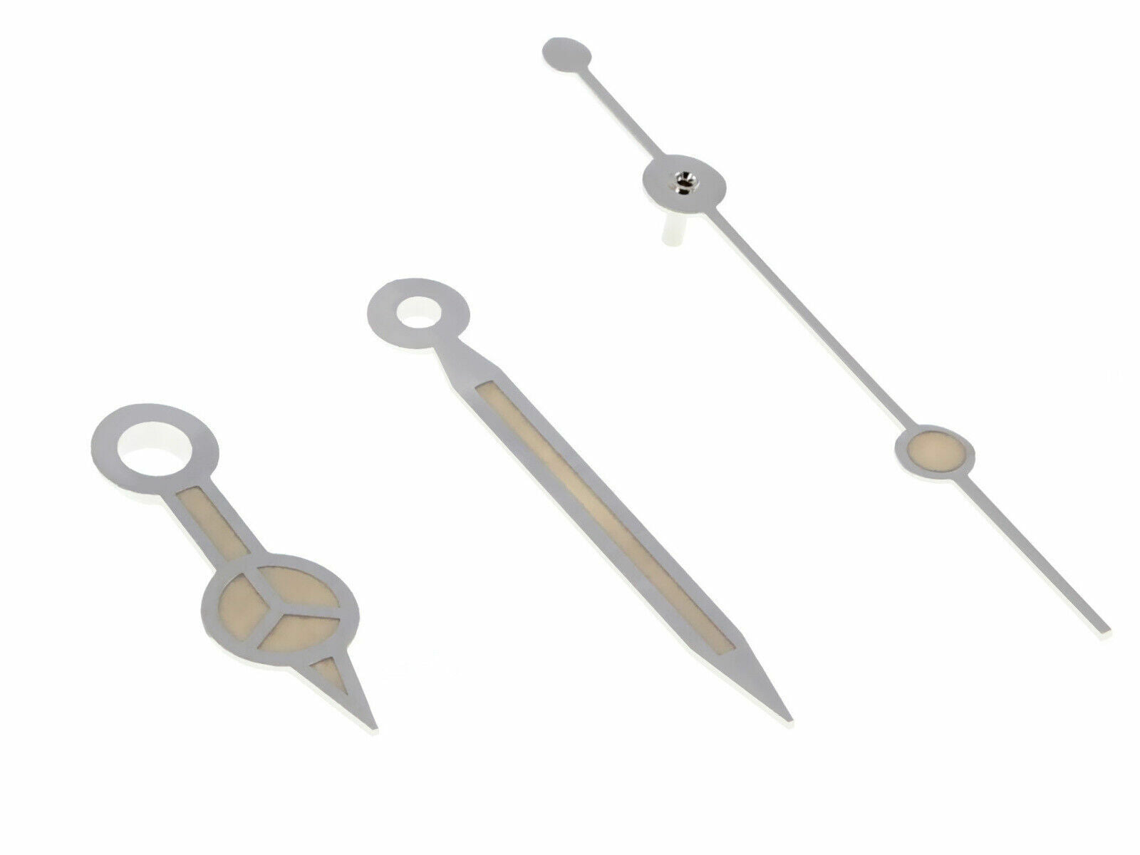 VINTAGE WATCH HAND FOR TUDOR 75190 79030 79030B 79030N BLACK BAY 58 SILVER