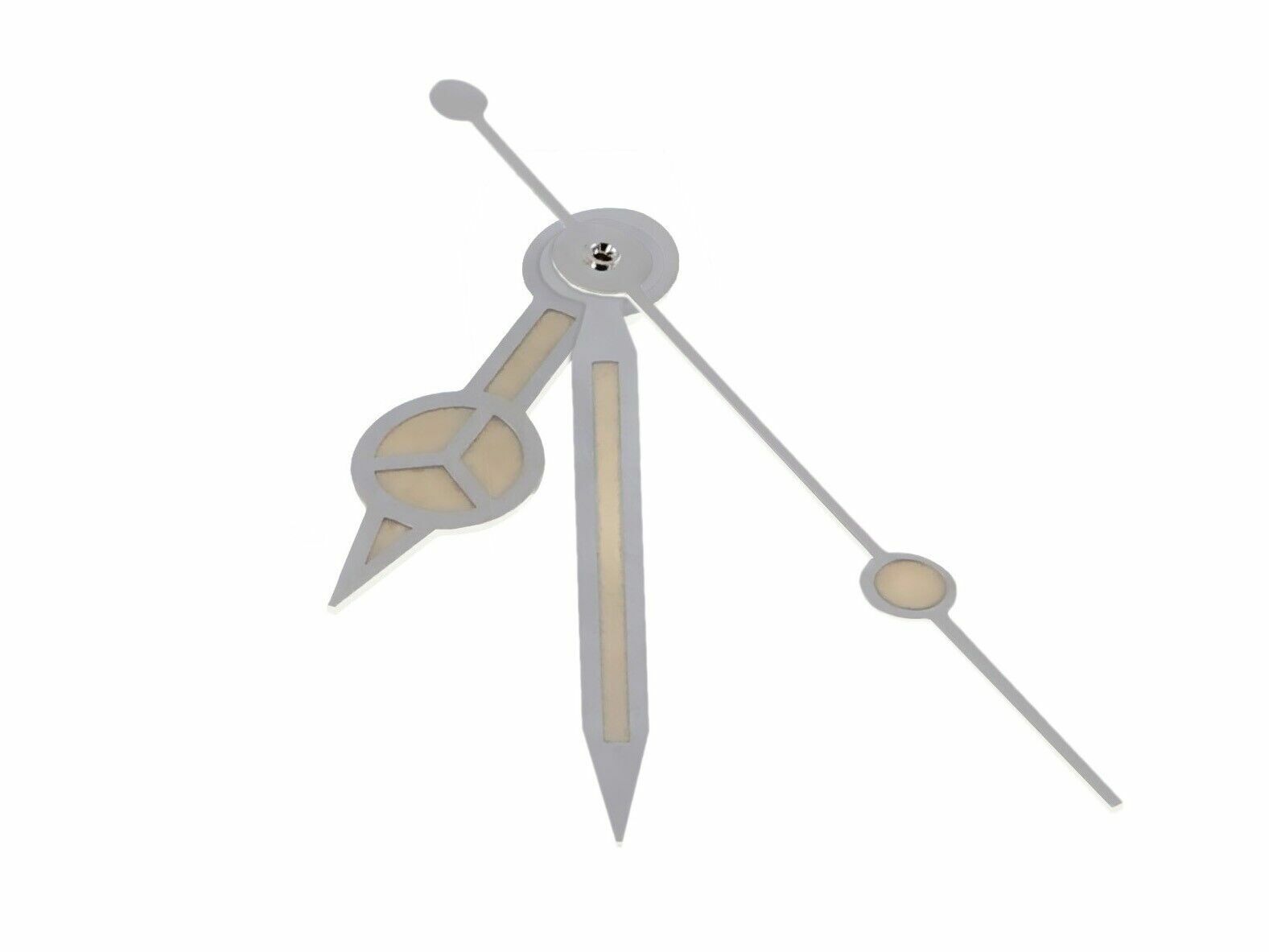 VINTAGE WATCH HAND FOR TUDOR 75190 79030 79030B 79030N BLACK BAY 58 SILVER