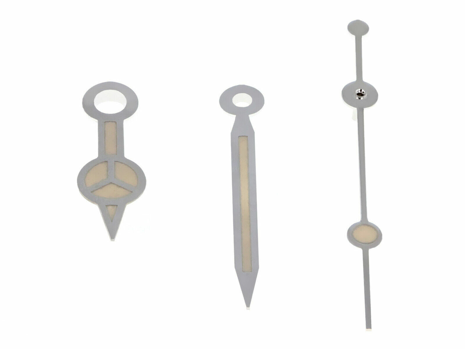 VINTAGE WATCH HAND FOR TUDOR 75190 79030 79030B 79030N BLACK BAY 58 SILVER