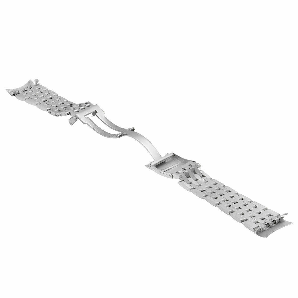 24MM PILOT WATCH BAND FOR BREITLING 7 LINK NAVITIMER CHRONOMAT BENTLEY POLISH CE