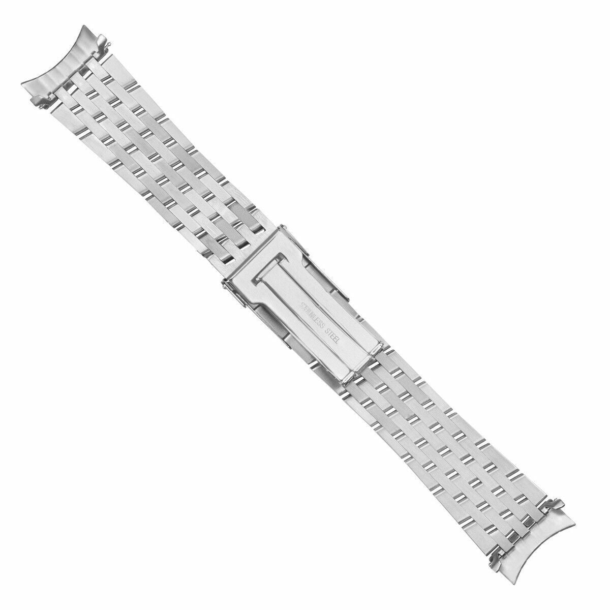 24MM PILOT WATCH BAND FOR BREITLING 7 LINK NAVITIMER CHRONOMAT BENTLEY POLISH CE