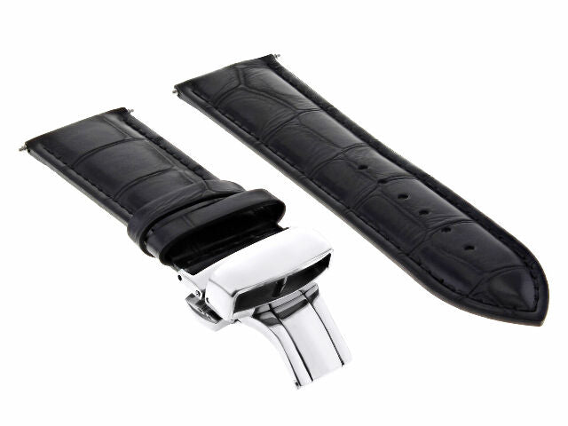 LEATHER BAND WATCH STRAP CLASP FOR AMBASSADOR WATCH - 22MM