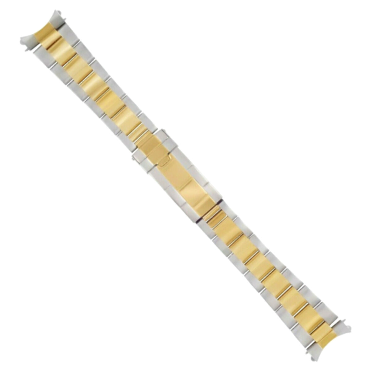 19MM OYSTER WATCH BAND FOR ROLEX DATEJUST, DATE 1500 15000 15505 F/LOCK T/TONE