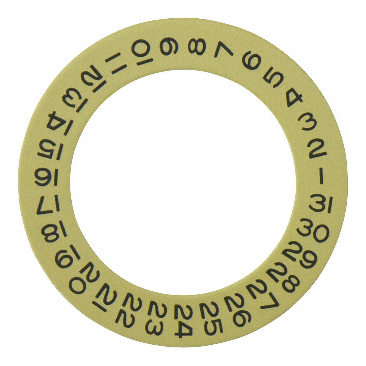BIG DATE DISC OVERLAY FOR ETA 2836 2824 MIYOTA 8215 2813 CHAMPGNE ROLEX