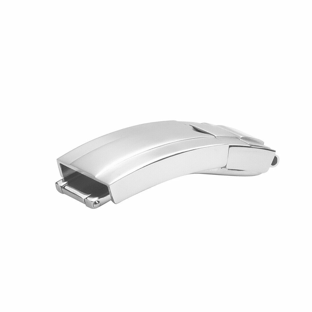 NEW GLIDE-LOCK BUCKLE CLASP 316L S/S SAFETY FLIPFOR ROLEX SEA-DWELLER DEEPSEA