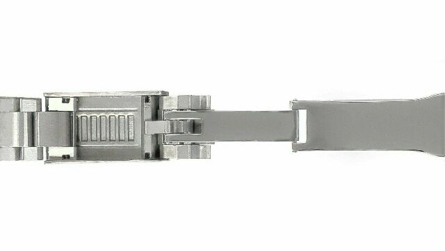 16MM RAIL GLIDE LOCK CLASP FOR ROLEX SUBMARINER GMT DAYTONA COMFORT LINK MATTE