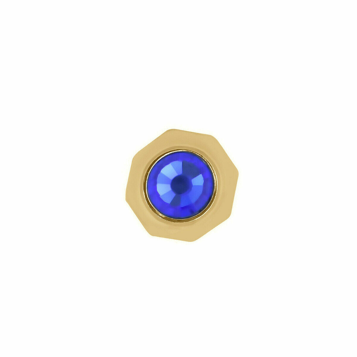 1 WATCH CROWN FOR 42MM CALIBRE DE CARTIER WATCH 3299 SAPPHIRE STEEL BLUE