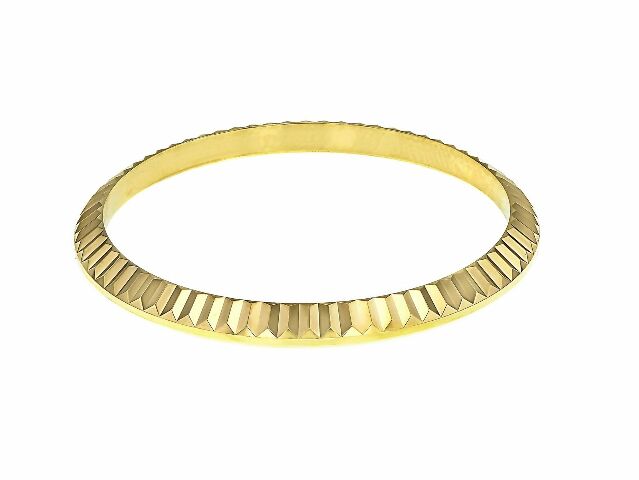 FLUTED BEZEL FOR 34MM TUDOR PRINCE 74000 74033 74034 75000 75203 75213 GOLD