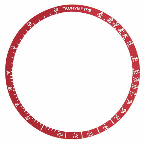 BEZEL INSERT FOR OMEGA SPEEDMASTER 321,145.022,145.012,321 145.022 145.012 RED