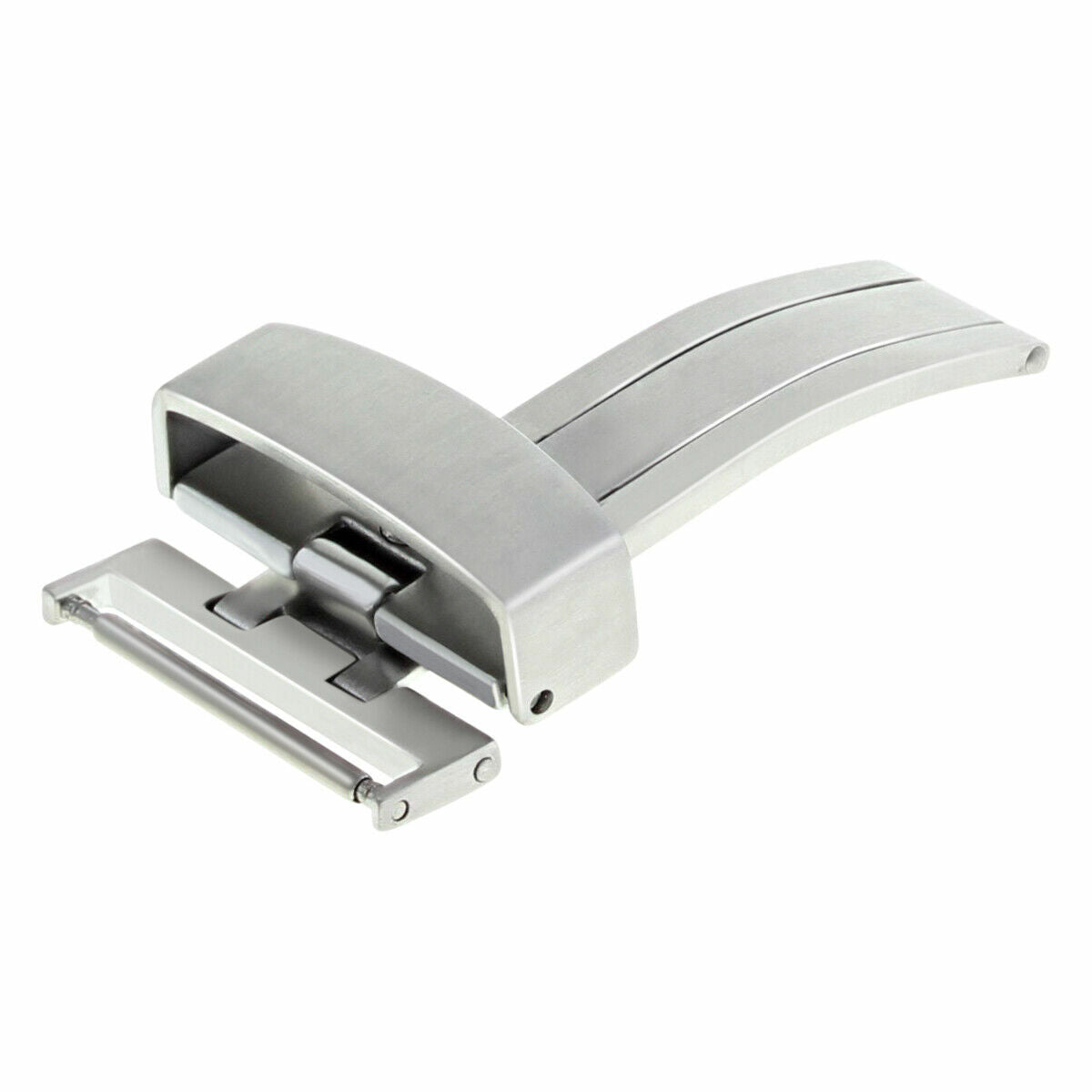 14MM-24MM WATCH DEPLOYMENT CLASP BUCKLE FOR TISSOT PRC200 LEATHER BAND STRAP