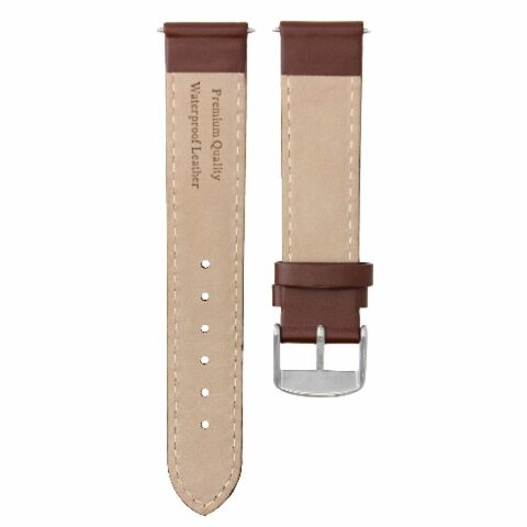 LEATHER BAND STRAP SMOOTH FOR MAURICE LACROIX - 20MM