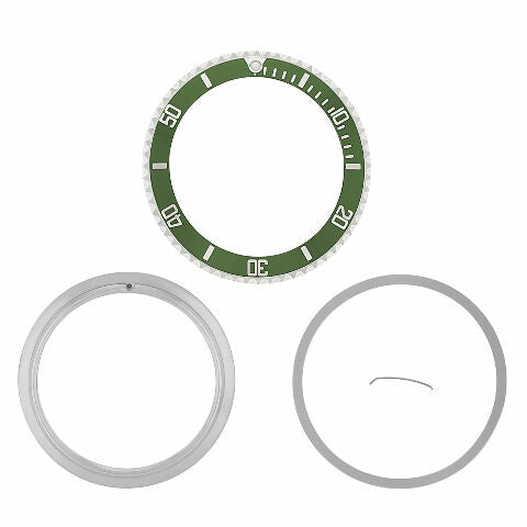 BEZEL RETAINING CERAMIC FOR GINAULT OCEAN ROVER I 181070GSLID 181270LSILN GREEN