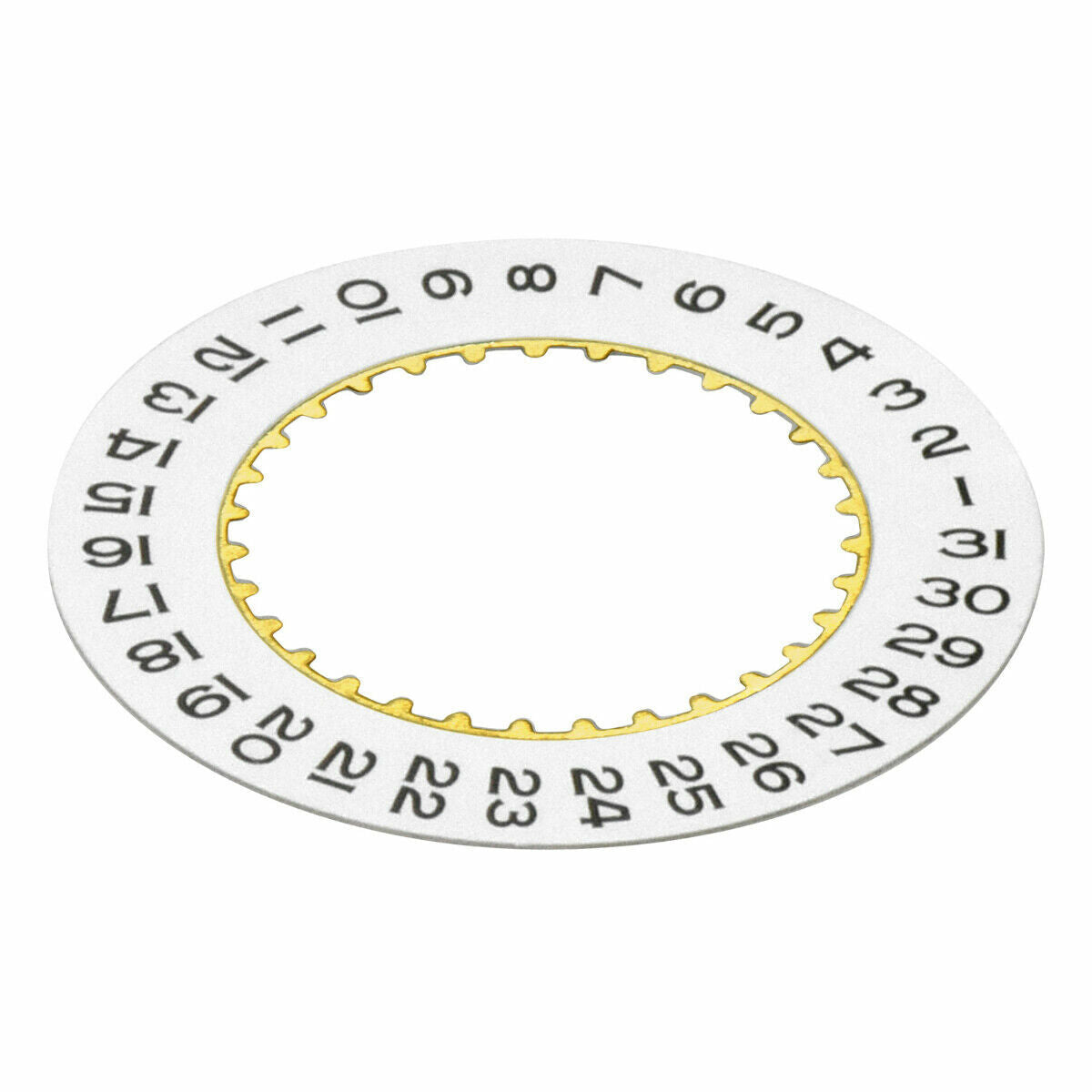 DATE DISC CALENDAR FOR 41MM ROLEX PRESIDENT DAYDATE DATEJUST 3136 3156 3187 WHIT