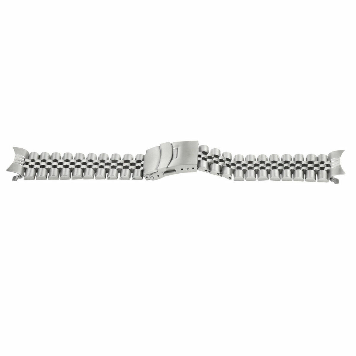 22MM JUBILEE WATCH BAND FOR SEIKO SKX031 SKX033 SKX173 SOLID STAINLESS STEEL