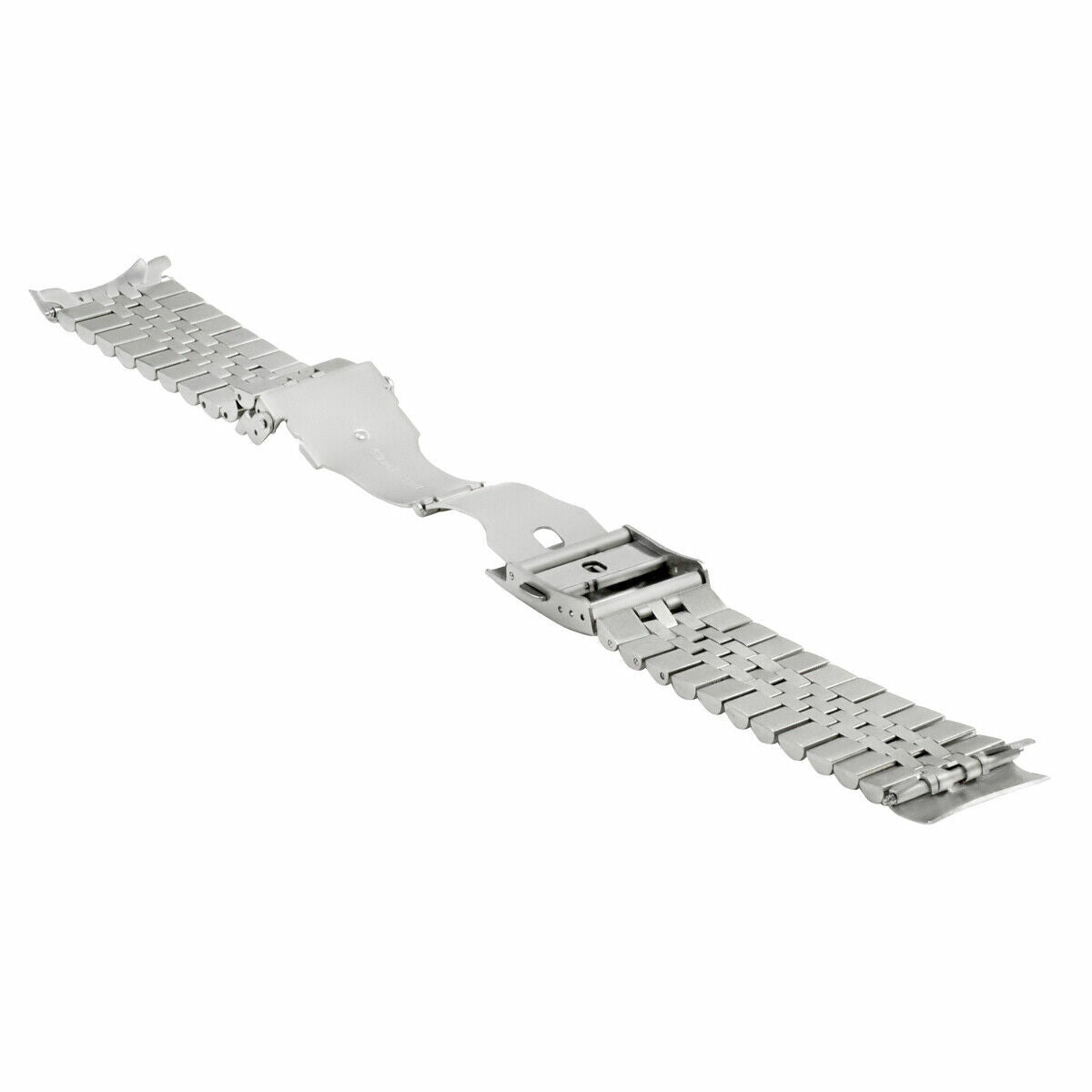 22MM JUBILEE WATCH BAND FOR SEIKO SKX031 SKX033 SKX173 SOLID STAINLESS STEEL