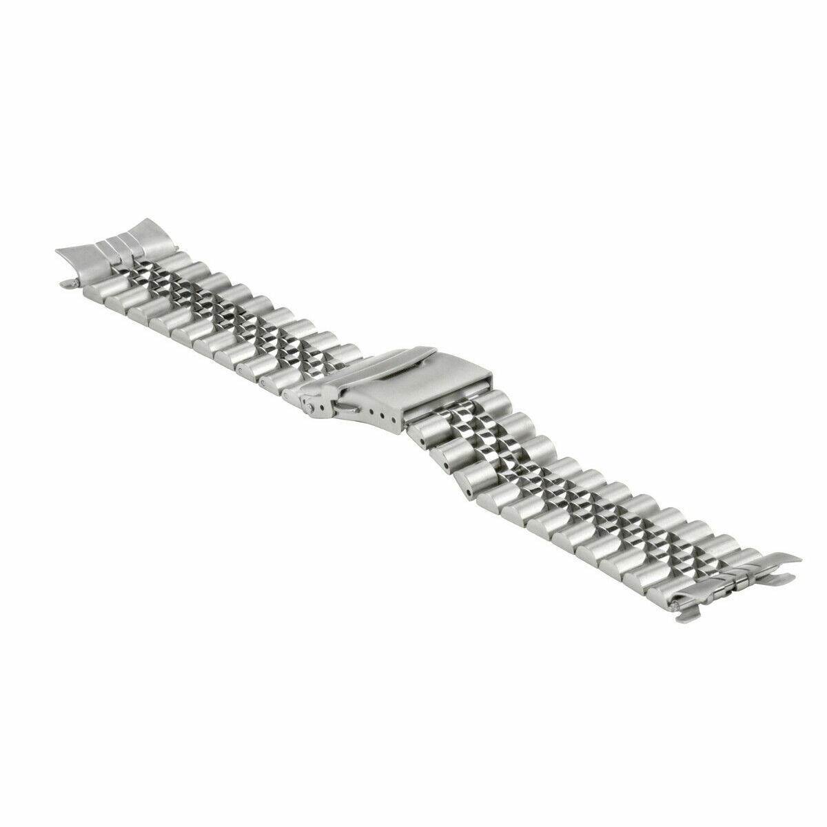 22MM JUBILEE WATCH BAND FOR SEIKO SKX031 SKX033 SKX173 SOLID STAINLESS STEEL