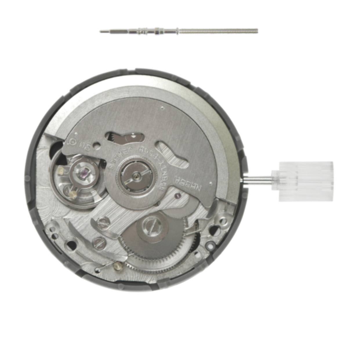 GENUINE FOR SEIKO (SII) NH35 NH35A AUTOMATIC MOVEMENT DAYDATE CROWN @ 3 BLACK DATE