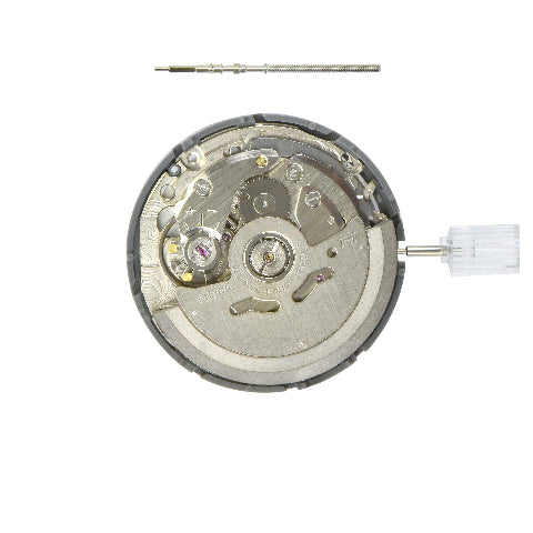 GENUINE SEIKO (SII) NH36 NH36A AUTOMATIC WATCH MOVEMENT DAY DATE CROWN @4 BLACK DISC
