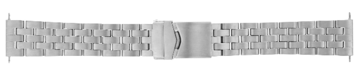20MM WATCH BAND BRACELET FOR ESQ WATCH 300102C POLISH STAINLESS STRAIGHT END