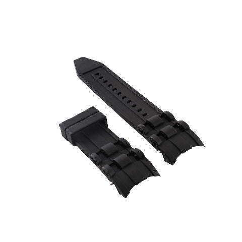 26MM BLACK SILICONE WATCH STRAP BAND FOR FIT INVICTA PRO DIVER 23698 23427 23426