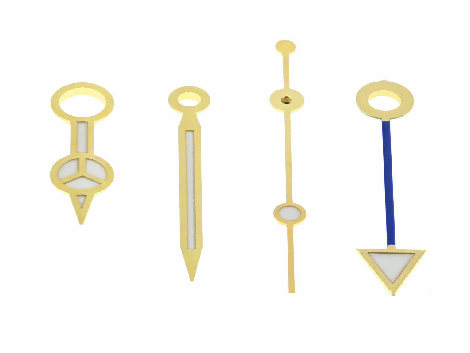 WATCH HANDS FOR ROLEX ETA 2824-2 2834-2 2836-2 2874 BLUE GMT 200 GOLD