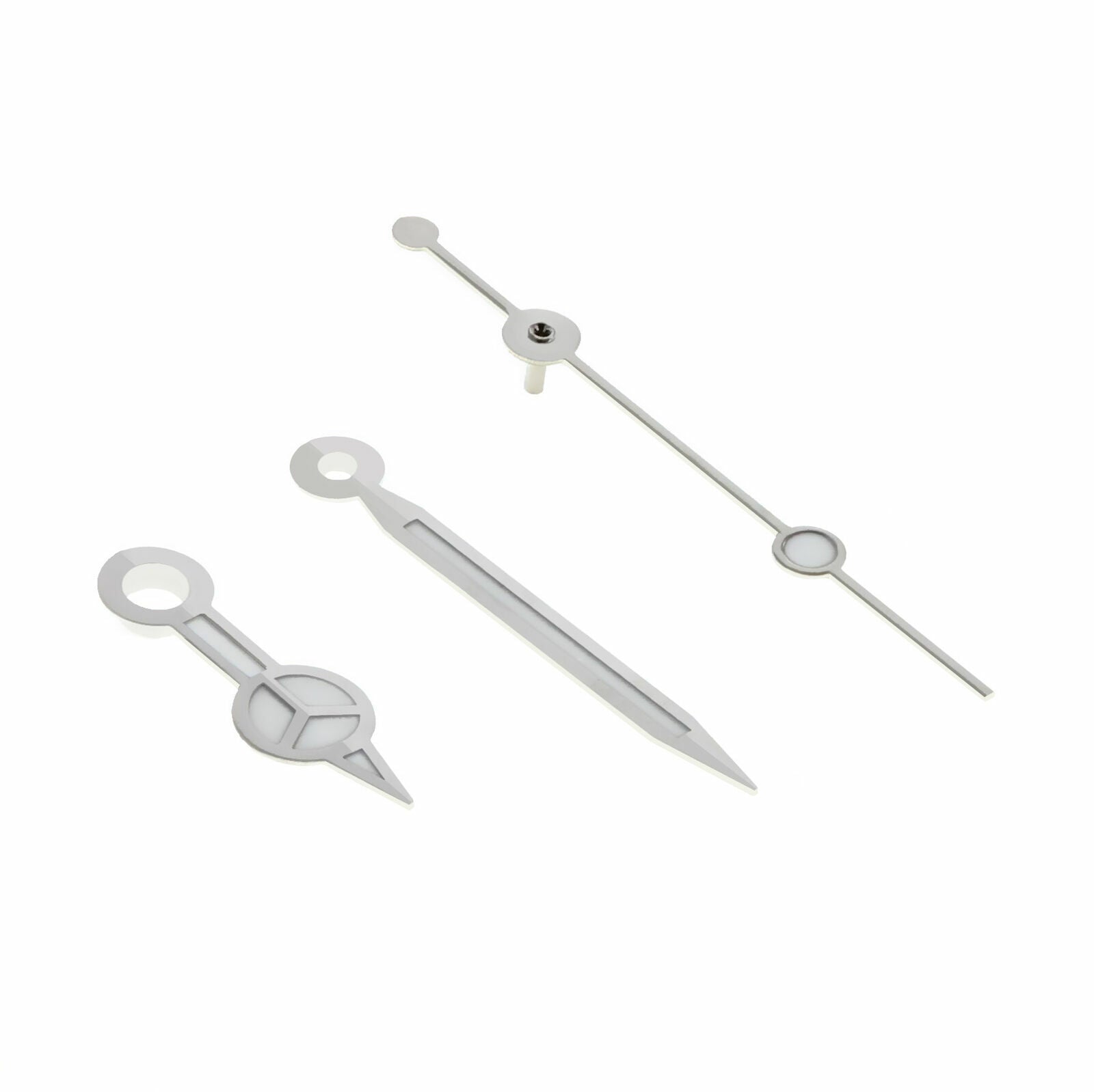 WATCH HANDS FOR 34MM ROLEX 1002 1003 1005 6694 OYSTER PERPETUAL WATCH SILVER