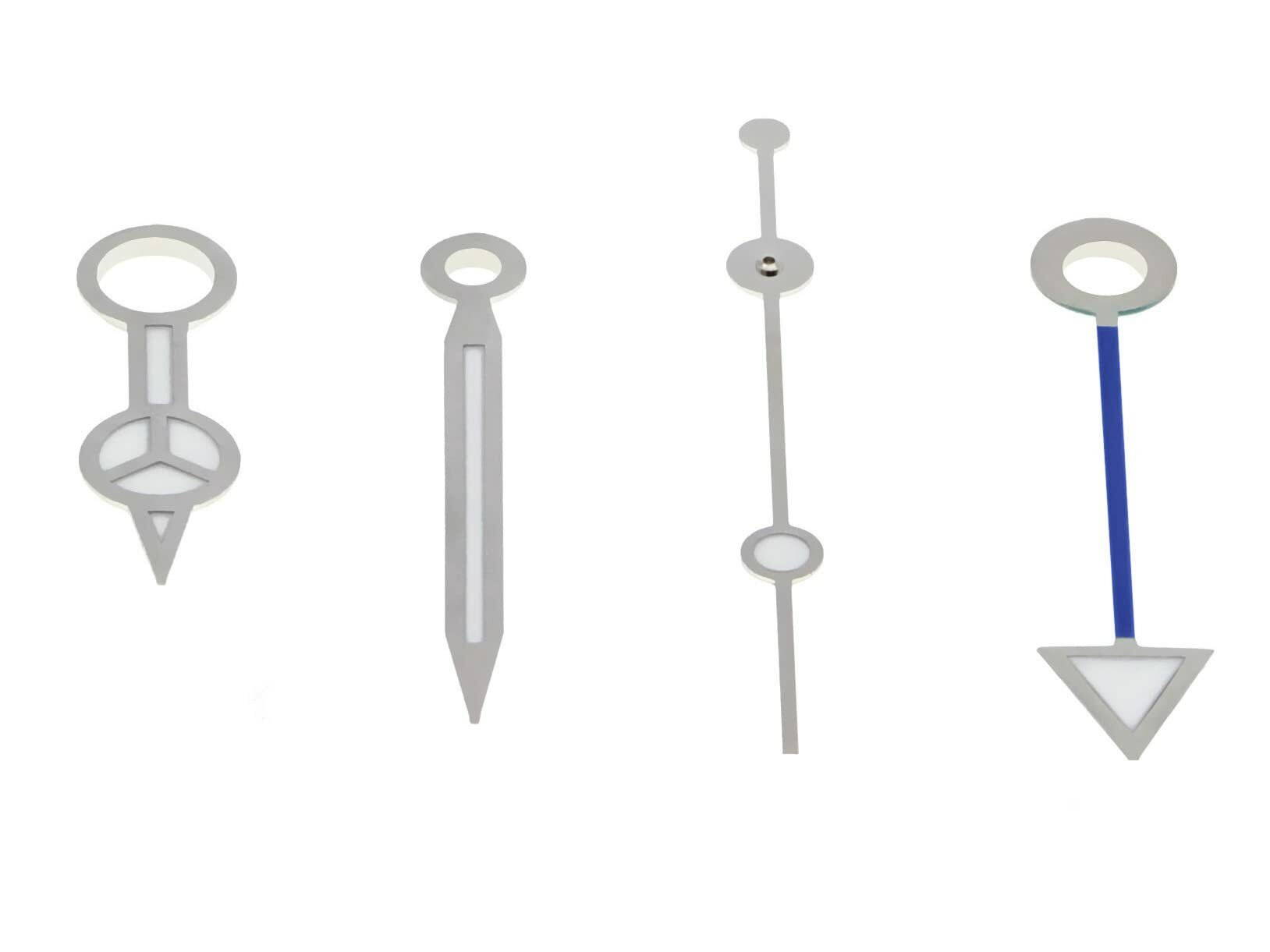 WATCH HAND FOR TUDOR GMT BLUE WATCH ETA 2824-2,2834-2,2836-2,2874 SILVER HOLE 20