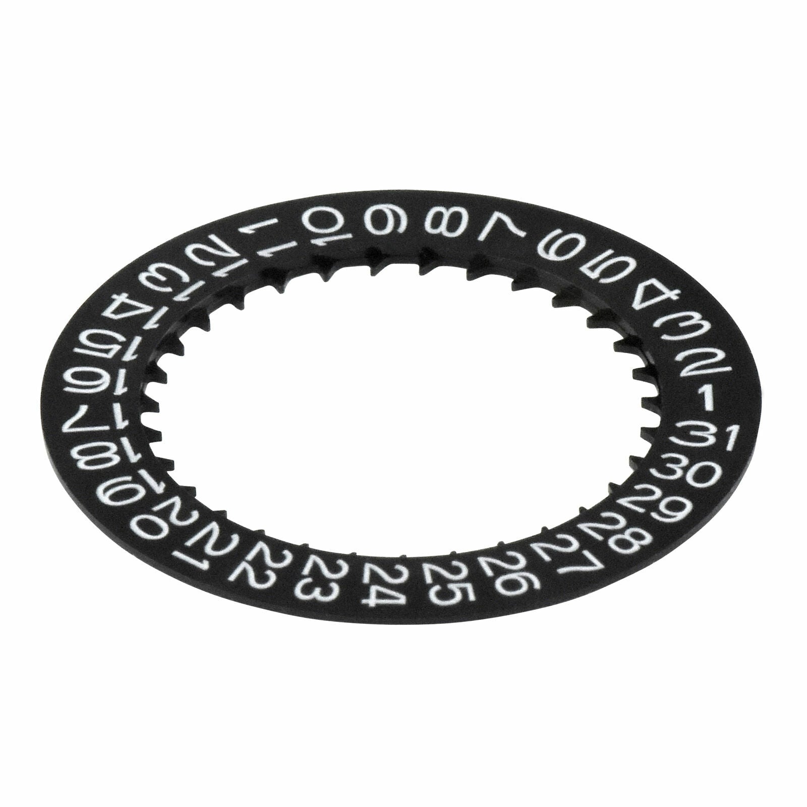 DATE DIAL WHEEL DISC FOR SEIKO SII 7S26 7S36 NH34 NH35 NH36 NH37 SKX007 BLACK
