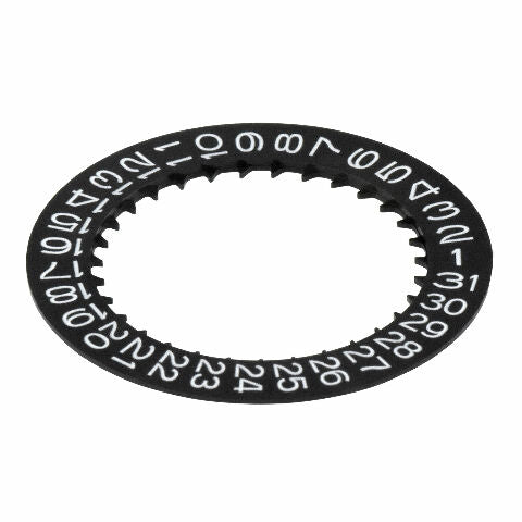 SEIKO SII DATE DIAL WHEEL DISC 7S26 7S36 NH35 NH36 NH37 / SKX007 SKX009 BLACK TQ