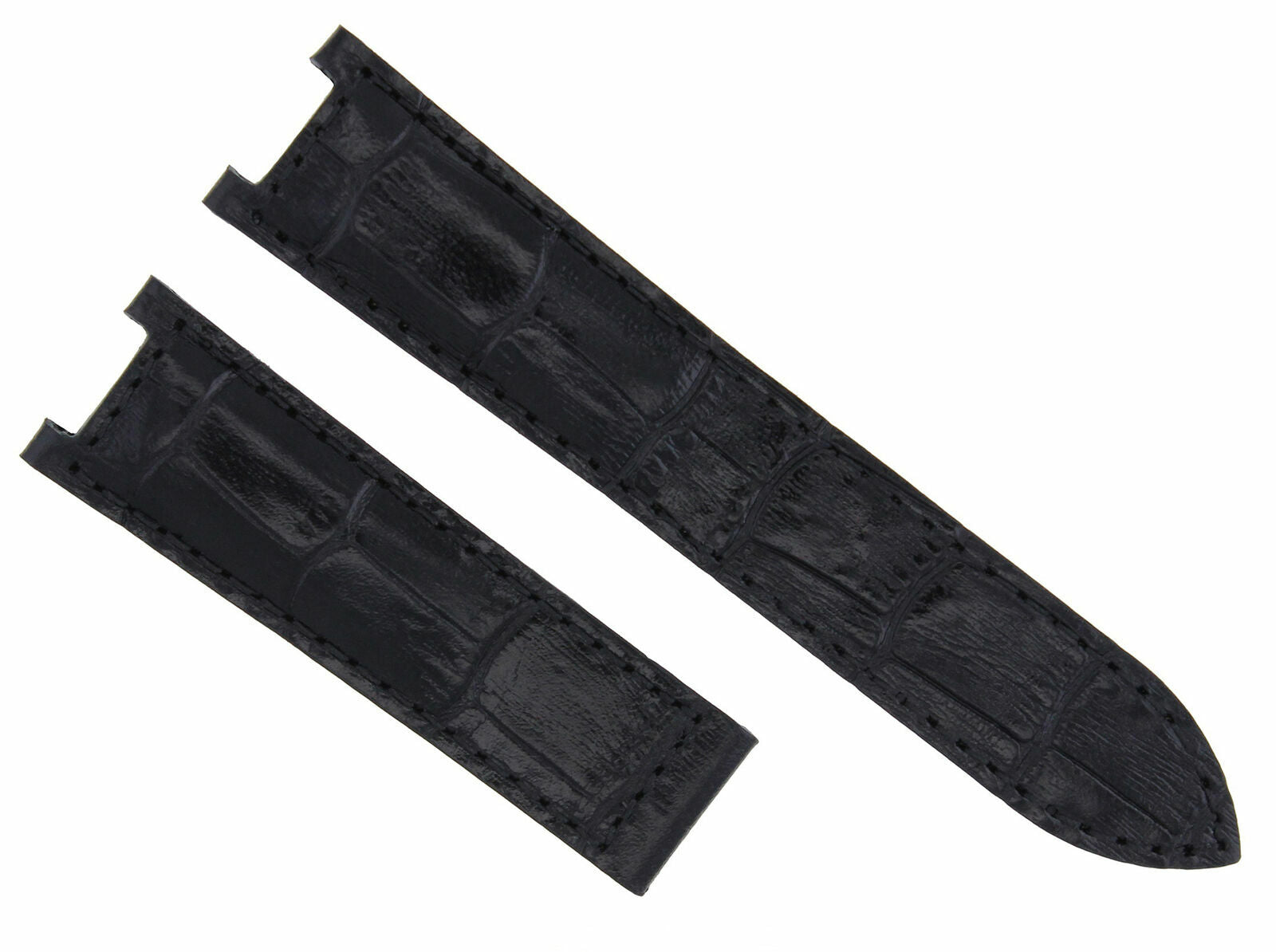 18-20-21MM LEATHER WATCH BAND STRAP FITS CARTIER PASHA 35-38-42MM CHRONOGRAPH