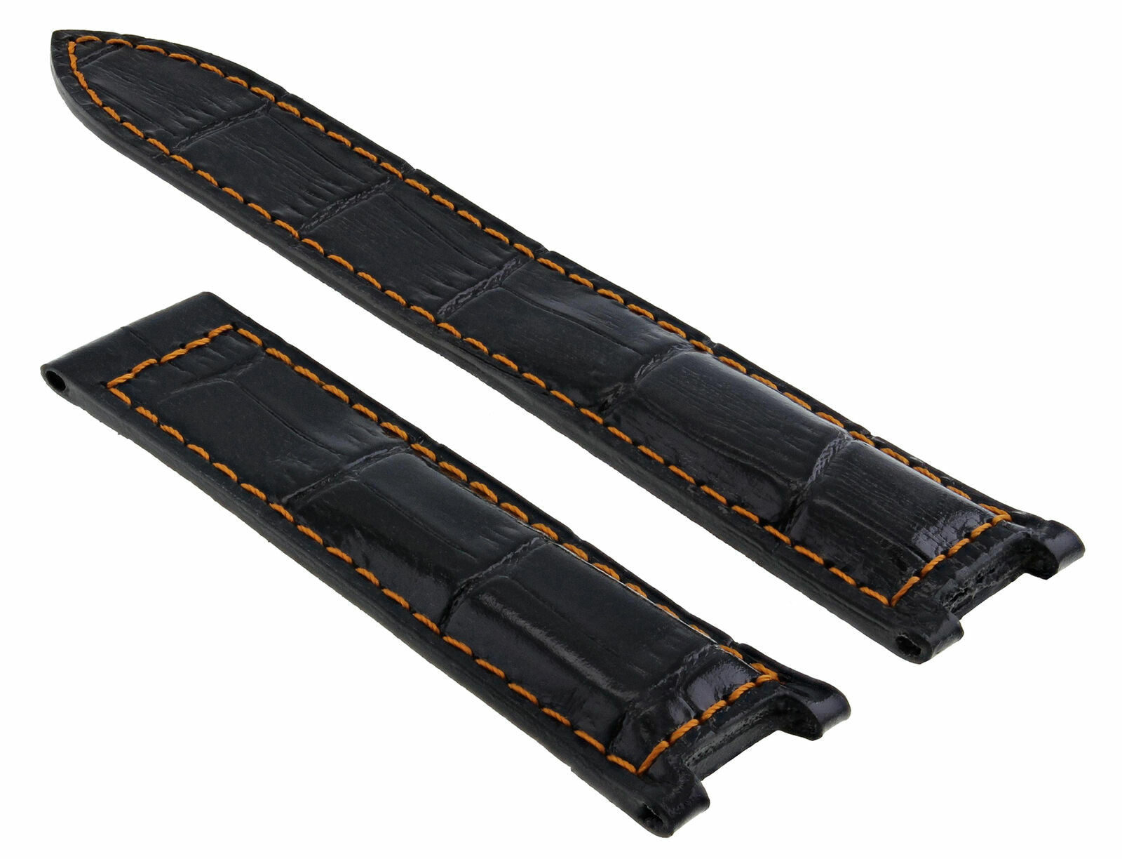 LEATHER WATCH BAND STRAP FITS CARTIER PASHA 35-38-42MM CHRONOGRAPH - 20MM