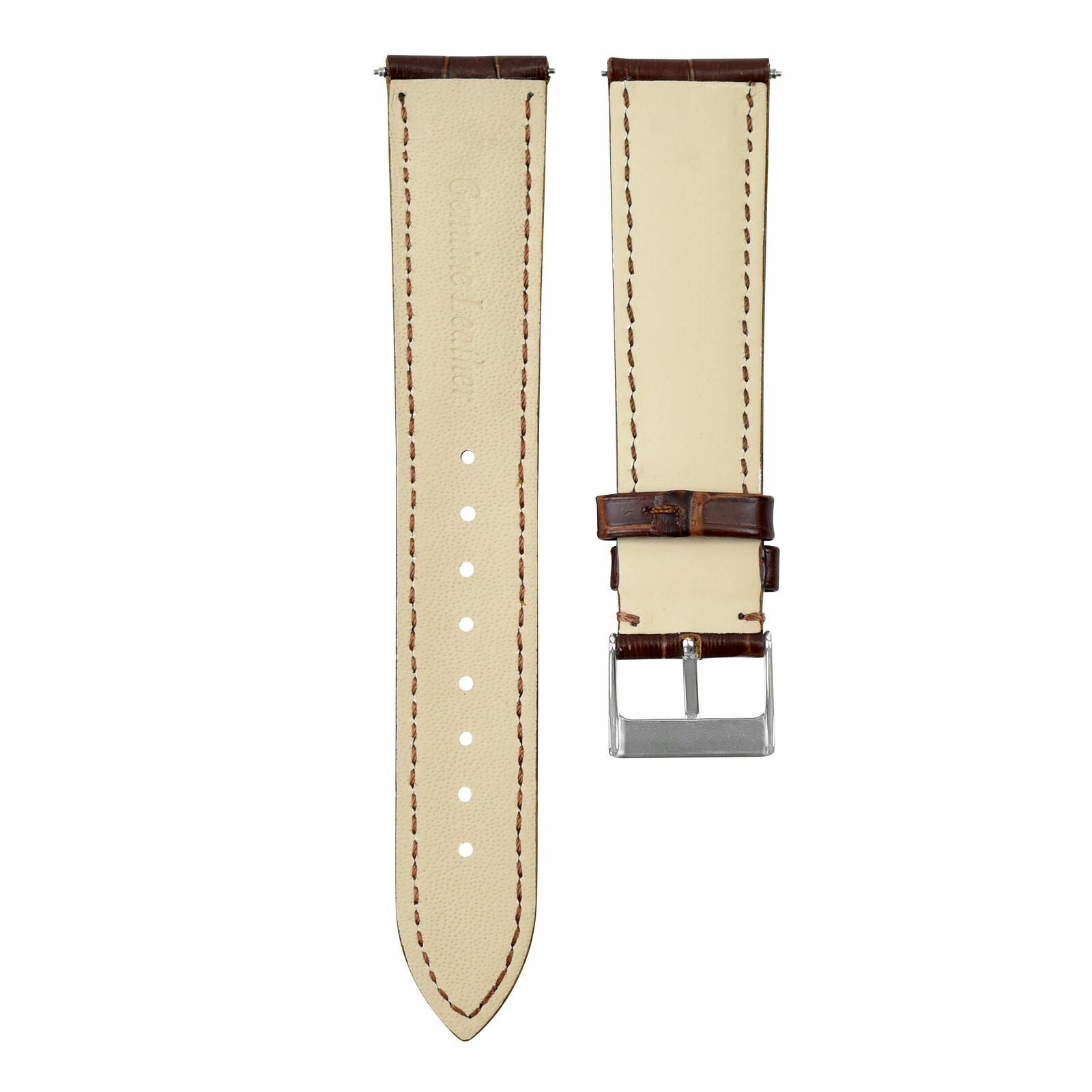 20-22-24MM LEATHER WATCH BAND STRAP FOR PATEK PHILIPPE