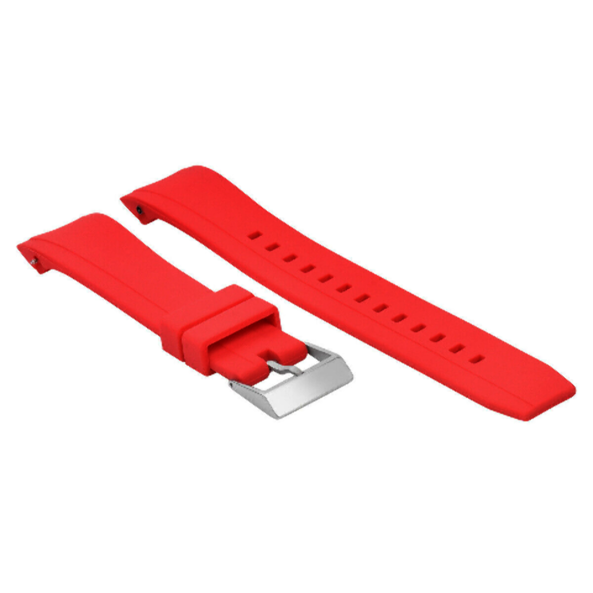 22MM RUBBER WATCH FOR CITIZEN ECO-DRIVE PROMASTER BN0085 BJ2110 BJ2115 CHRON RED