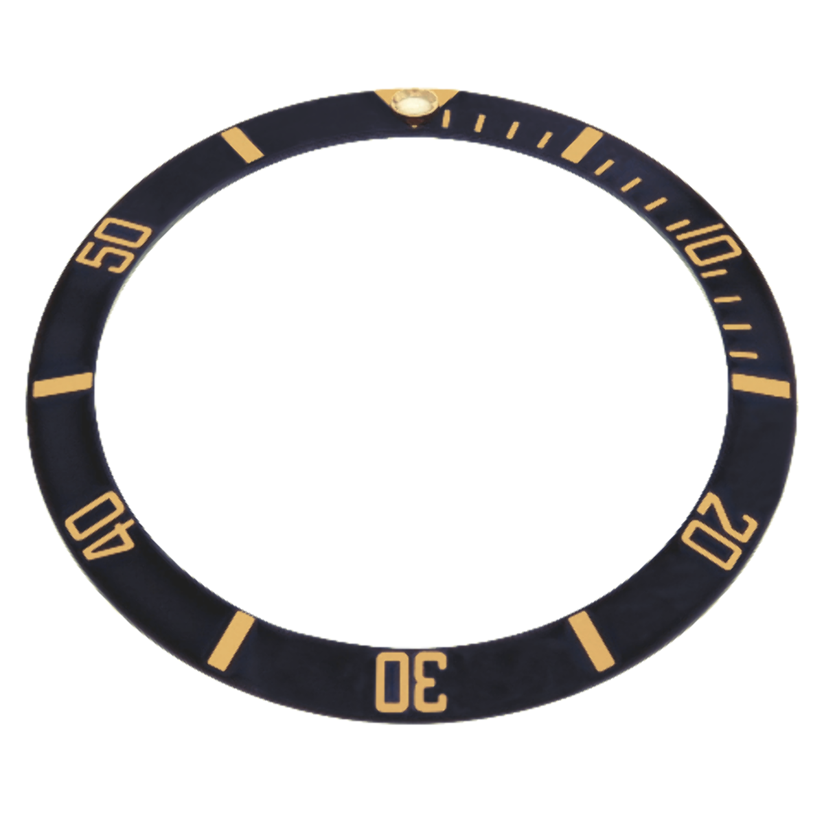 BEZEL & INSERT KIT FOR ROLEX SUBMARINER CERAMIC MODEL 116613, 116618 BLACK/GOLD