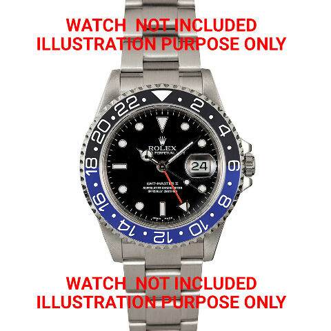 BATMAN BEZEL INSERT CERAMIC FOR ROLEX GMT MASTER II 116700 116710 116713 116710L