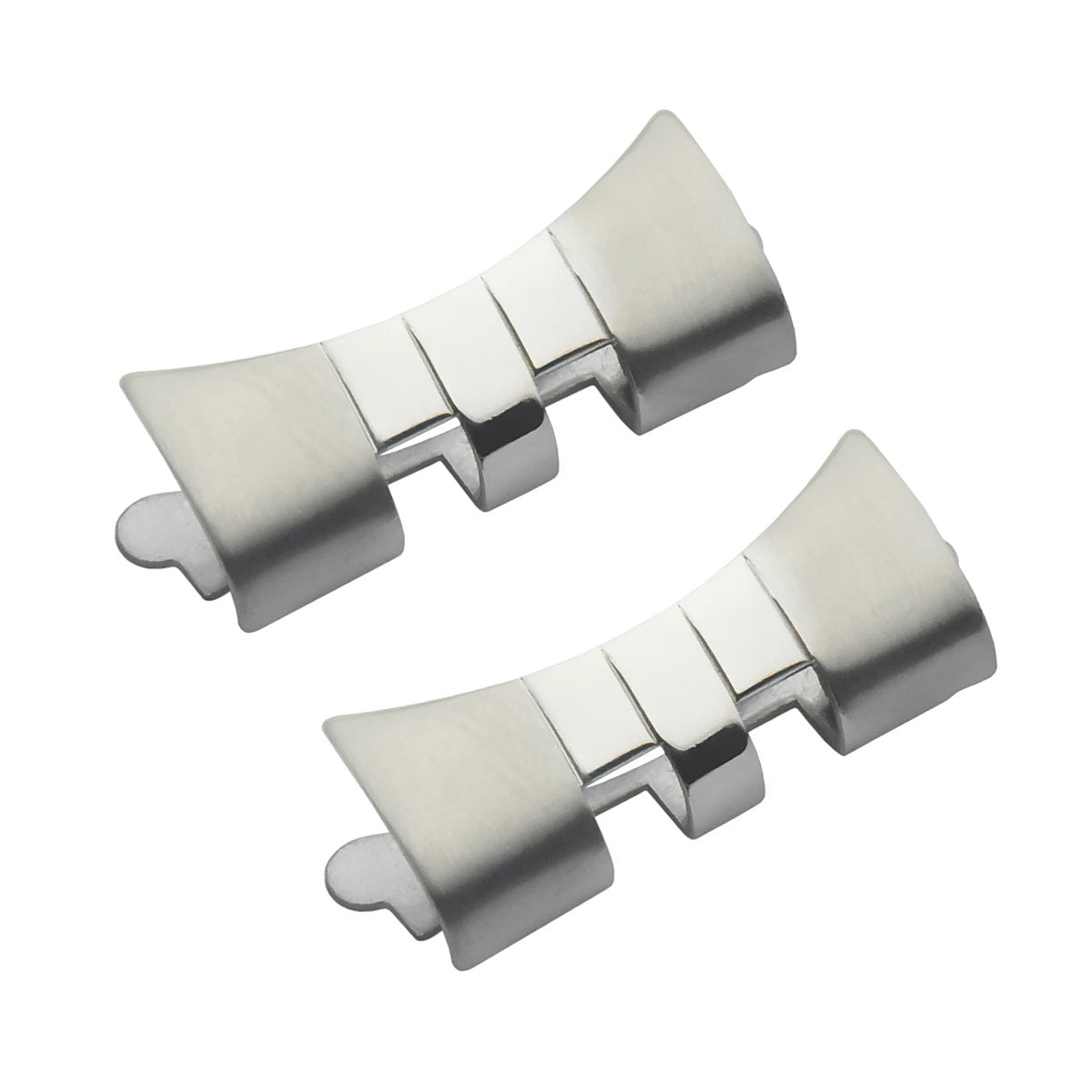 2 PC 50 END PIECE LINK FOR ROLEX JUBILEE 20MM WATCH BAND 6521H 1680 5513 S/STEEL