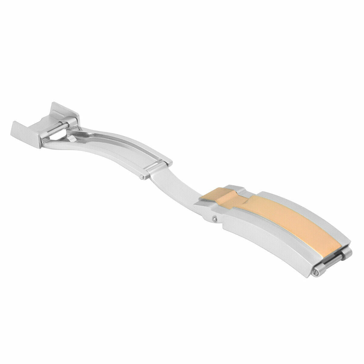 9MM X 9MM GLIDE-LOCK CLASP BUCKLE FOR ROLEX DATEJUST SUBMARINER GMT TWO TONE ROS