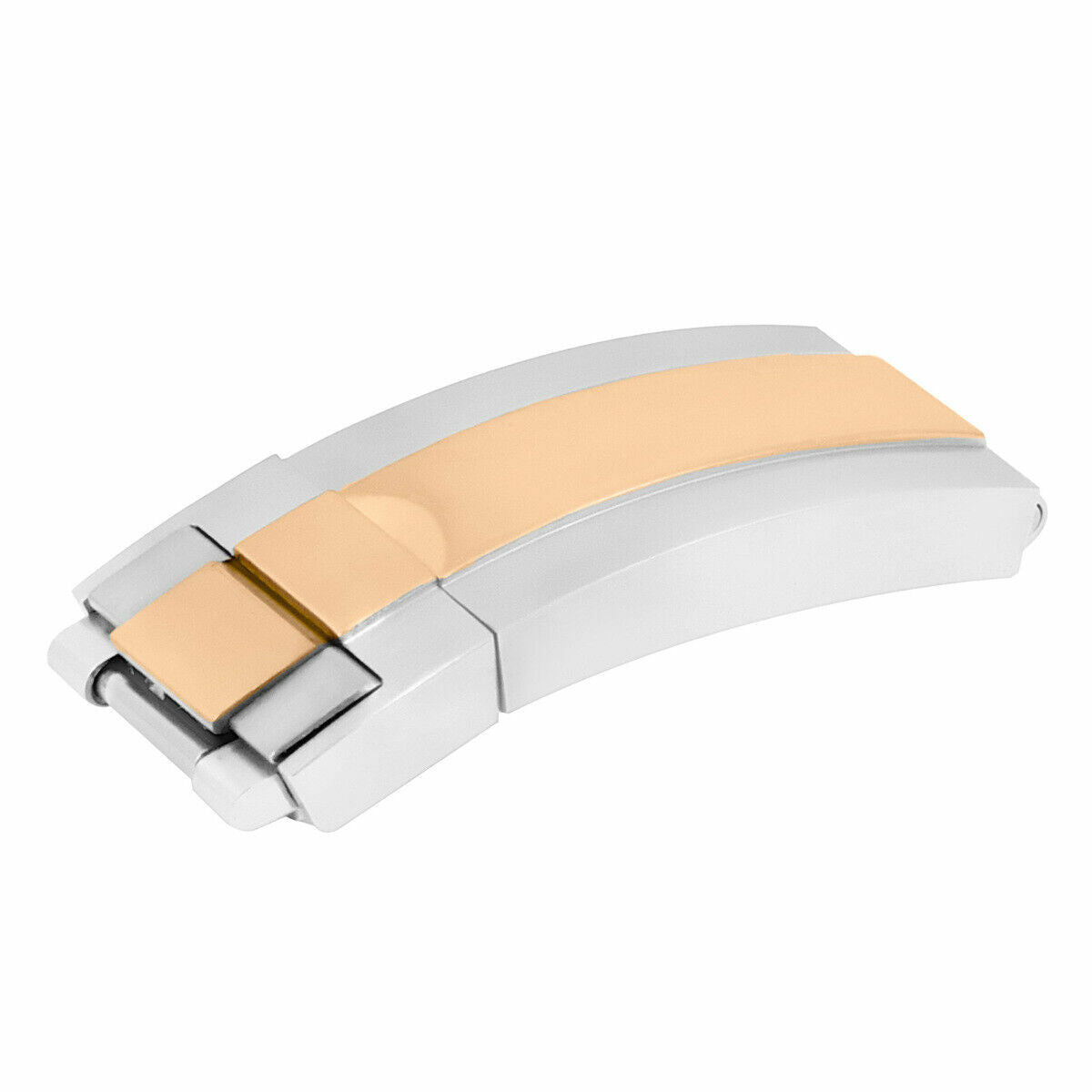 9MM X 9MM GLIDE-LOCK CLASP BUCKLE FOR ROLEX DATEJUST SUBMARINER GMT TWO TONE ROS