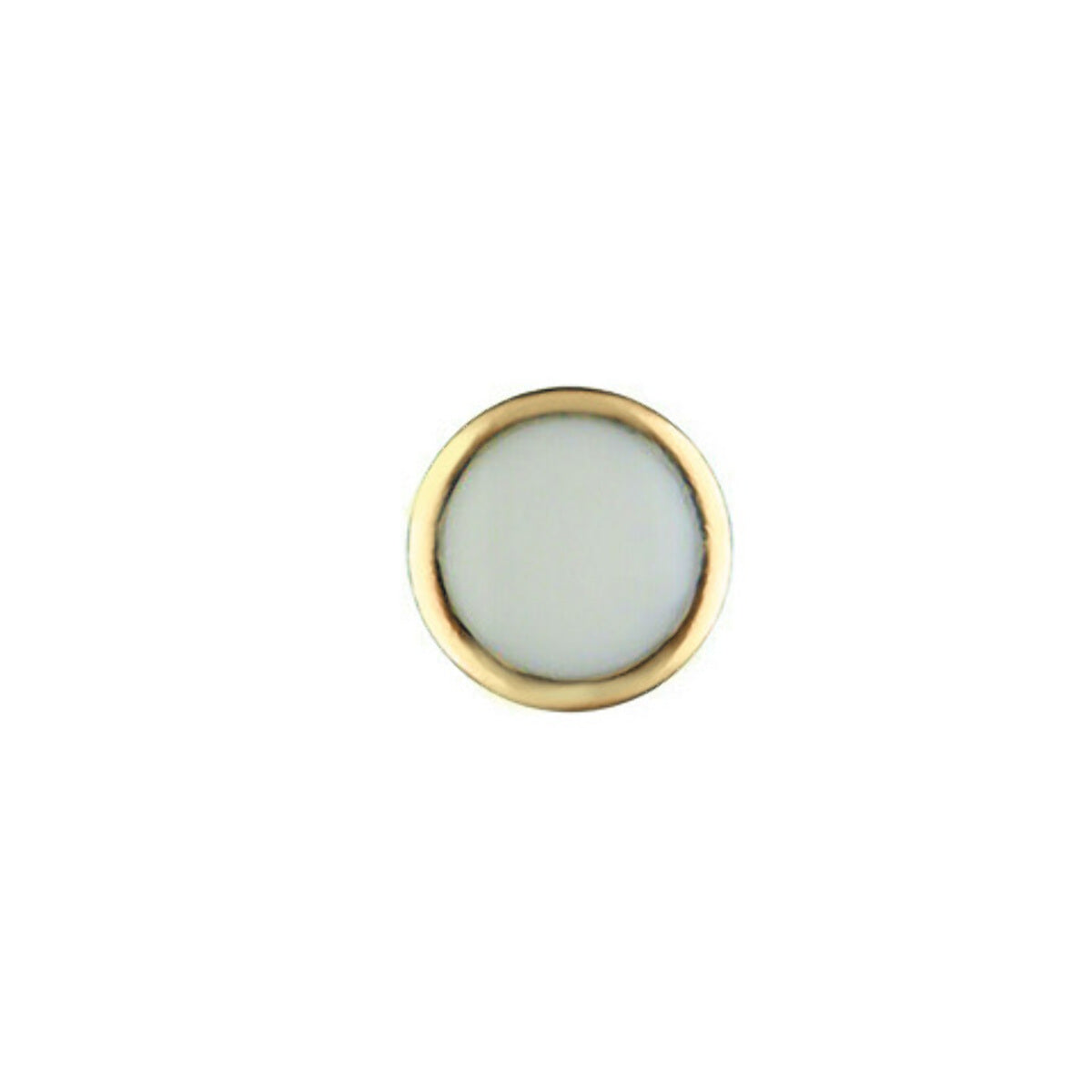 REPLACEMENT PEARL FLAT PIP GOLD LUME TURQUOISE FOR BEZEL INSERT 2MM