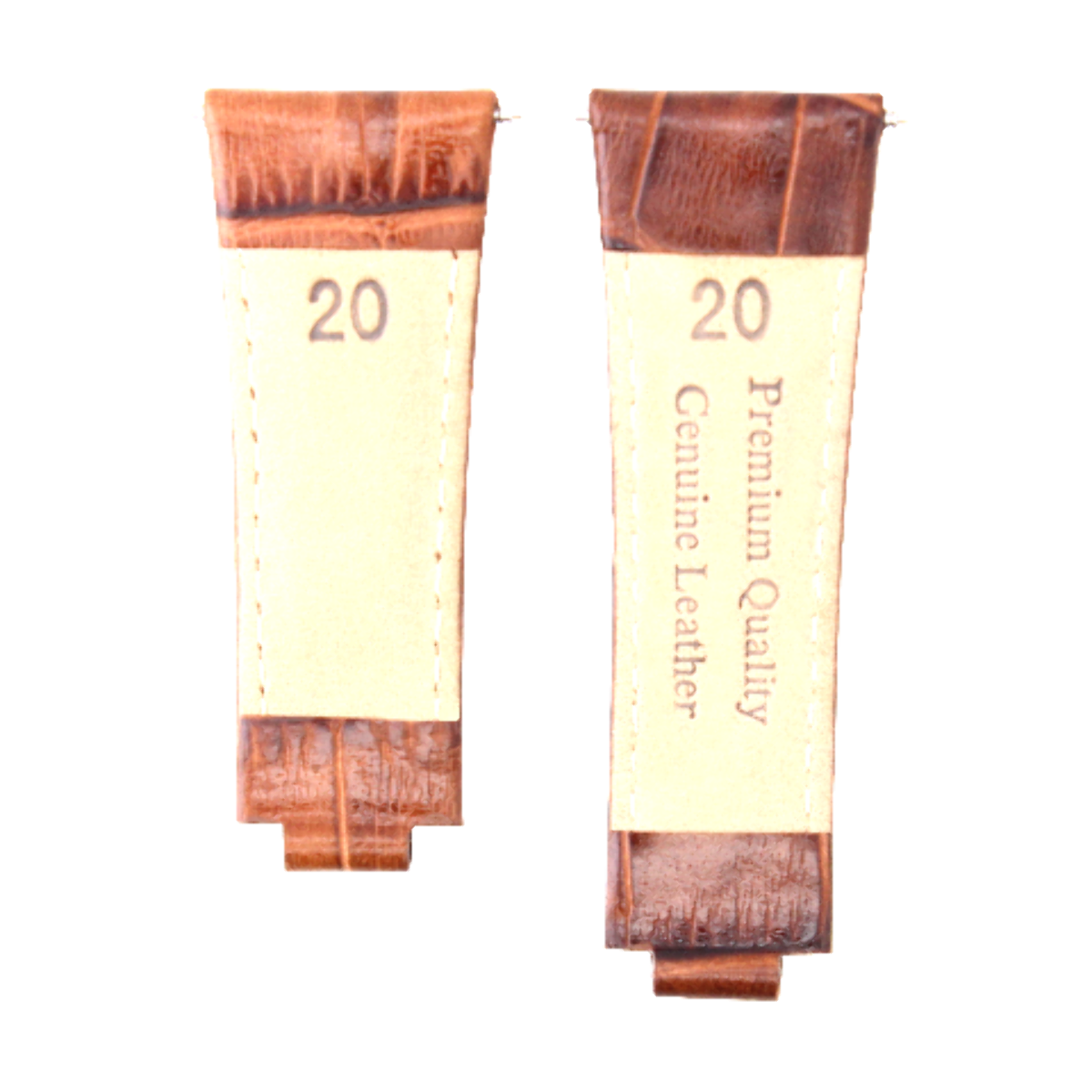 LEATHER WATCHBAND STRAP FOR ROLEX DAYTONA 16518 16519 116520 116523 MED BROWN WS