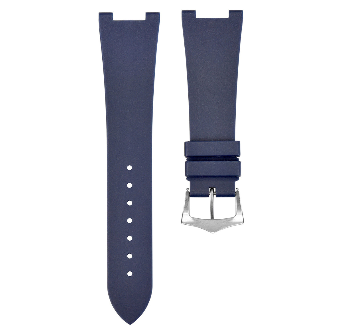 Rubber Silicone Watch Band Strap for Patek Philippe Nautilus 5711/5712/5726/5980, Dark Blue, view 3