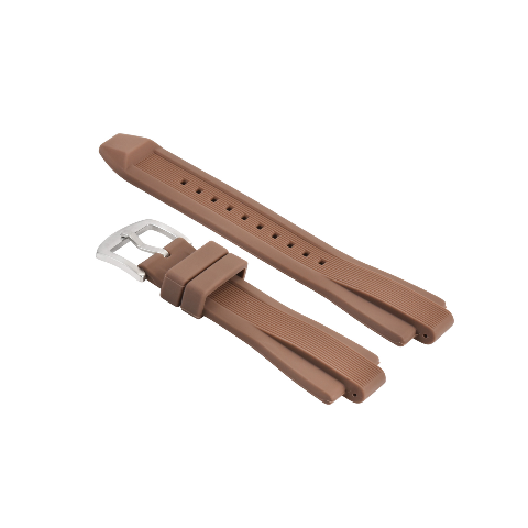 RUBBER WATCHBAND STRAP FOR MICHAEL KOR MK9016 MK8295 MK8511 MK8296 MK8325 BROWN