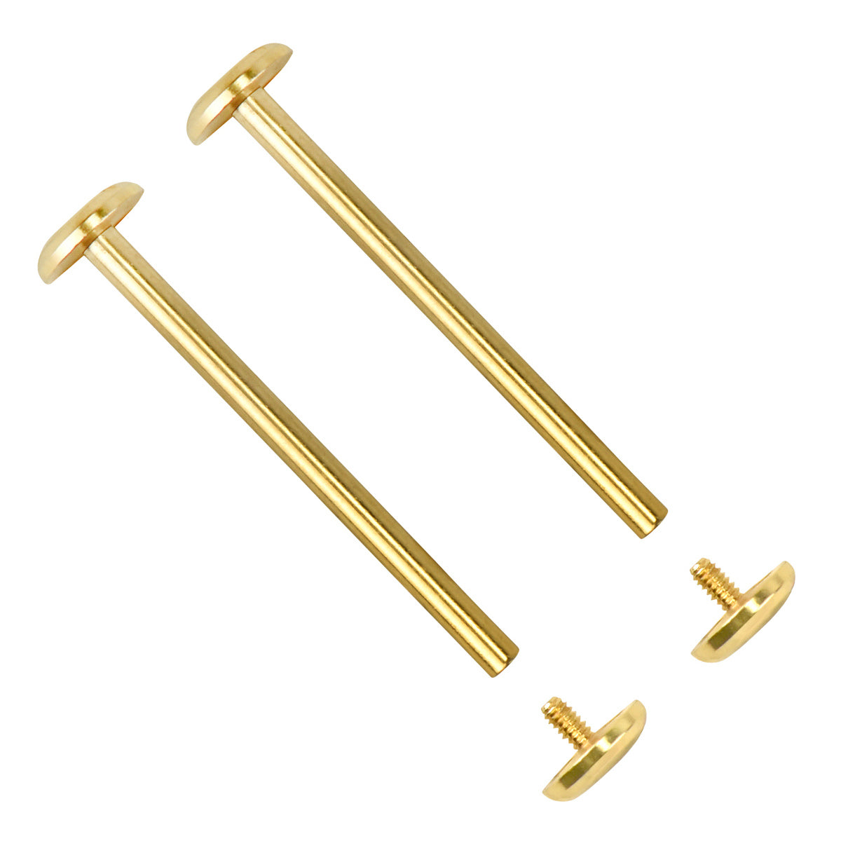 REPLACEMENT WATCH STRAP SCREW & TUBE PINS FOR MICHAEL KORS MK5412 MK5314 MK5410, Gold, view 2