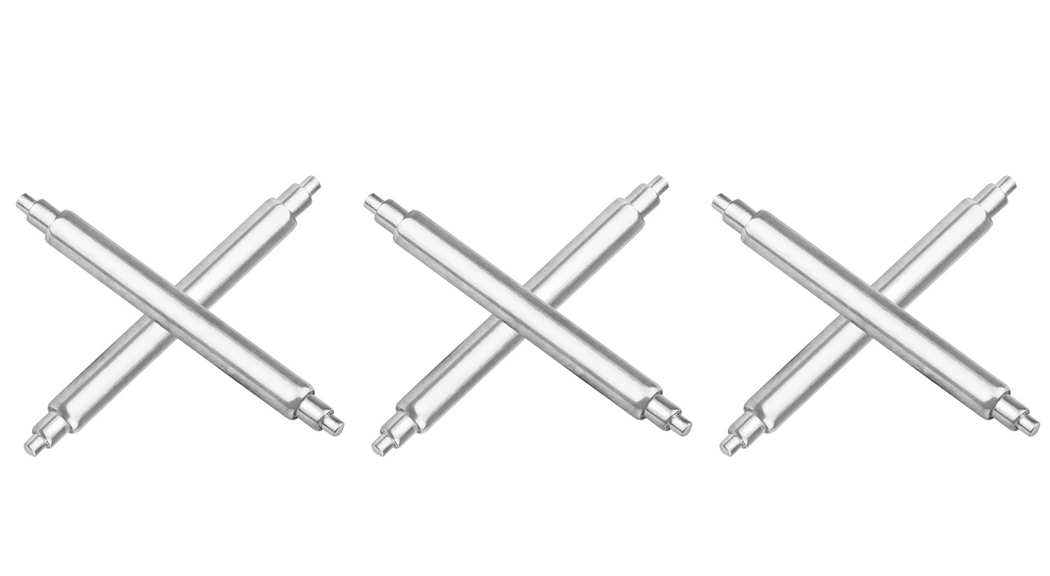 6 - 20MM FAT BOY SPRING BAR 2.5MM FOR SEIKO 6309 7002 SKX007 MONSTER SKX779 D Z20Z22