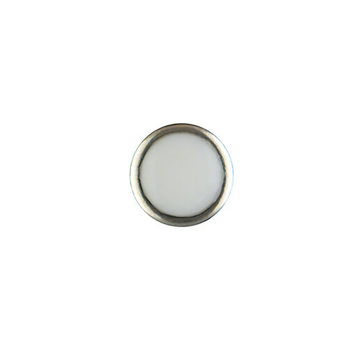 REPLACEMENT PEARL FLAT PIP SILVER LUME BLUE FOR BEZEL INSERT 2MM