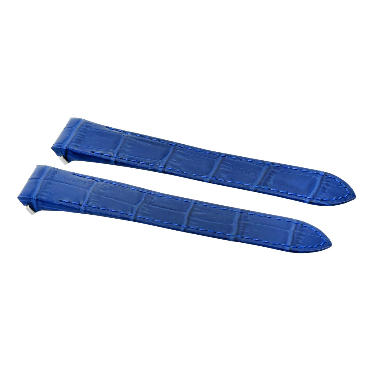 20MM LEATHER WATCH STRAP BAND FOR CARTIER ROADSTER W62032X6 2722 QUICK REL BLUE