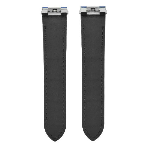 20MM LEATHER WATCH STRAP BAND FOR CARTIER ROADSTER W62032X6 2722 QUICK REL BLUE