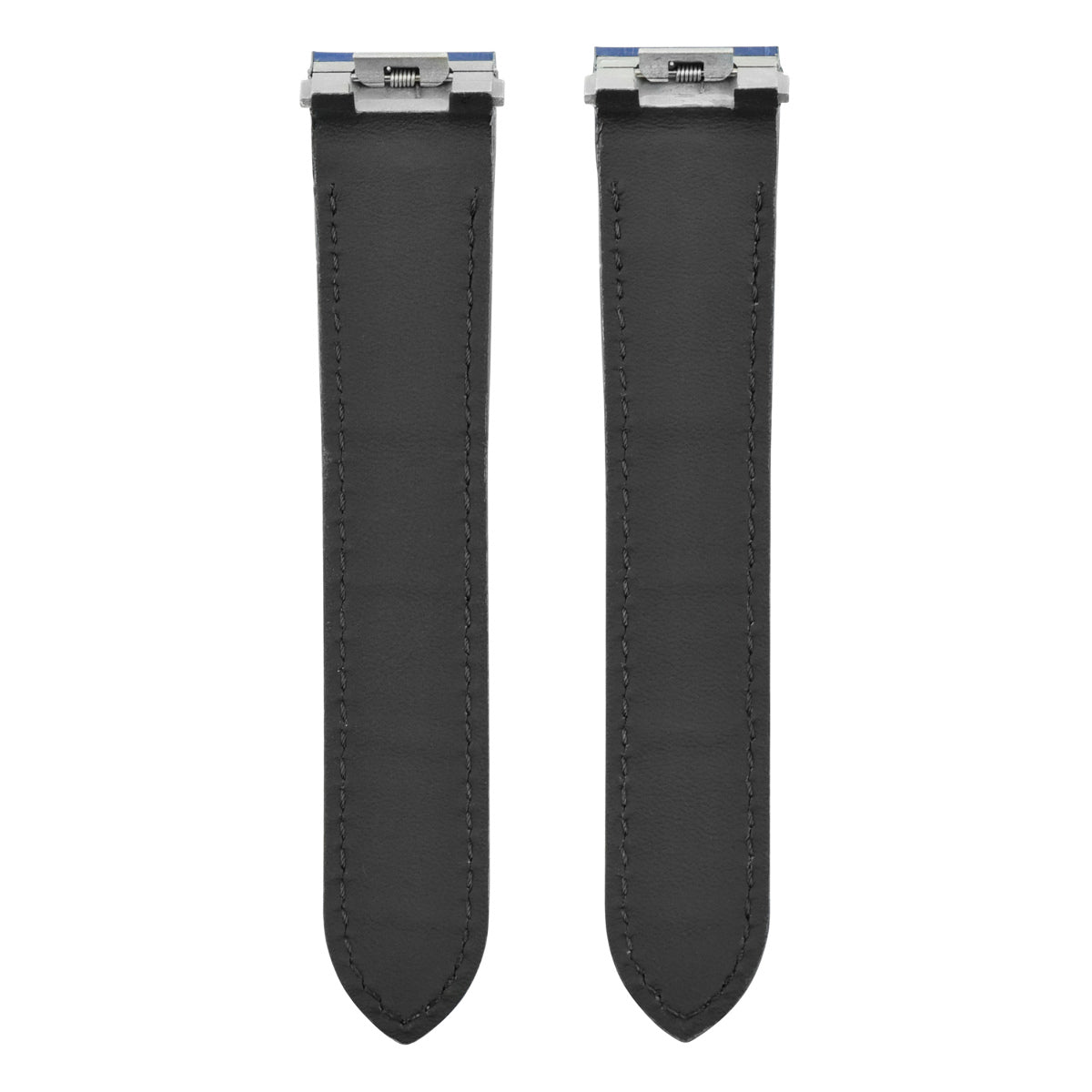 20MM LEATHER WATCH STRAP BAND FOR CARTIER ROADSTER W62032X6 2722 QUICK REL BLUE