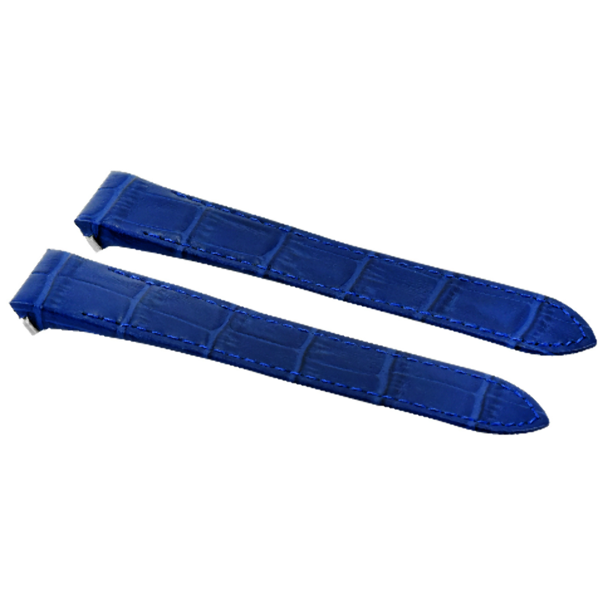 20MM LEATHER WATCH STRAP BAND FOR CARTIER ROADSTER W62032X6 2722 QUICK REL BLUE