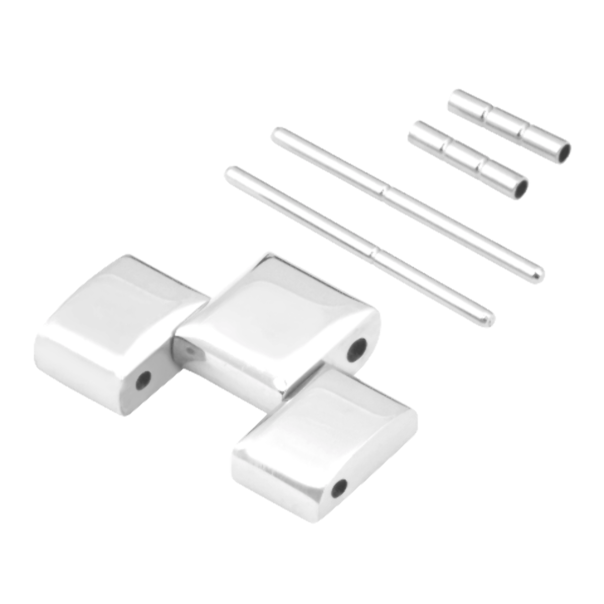 18MM WATCH BAND LINK FOR 41MM BREITLING A17040 SUPER OCEAN AUTOMATIC WATCH SHINY